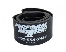 Ленточный амортизатор Perform Better SuperBand 1213-12-4 черный ширина 10 см, длина 203,2 см, кольцо 101,6 см, черный