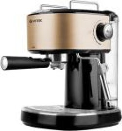 Кофеварка Vitek VT-1524, золотистый